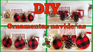 DIY// ornamentas navideñas ?
