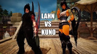 Black Desert Online Lahn (Lethal Skill) VS Kuno (ImLumi) PvP @1440p