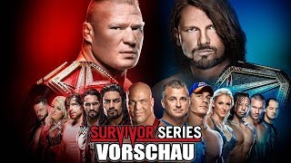 WWE Survivor Series 2017 VORSCHAU / PREVIEW