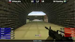 SK vs Virtus.pro @ de_train - TECHLABS CUP RU 2012