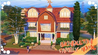 BRINDLETON FAMILY HOME | The Sims 4 | Speed Build