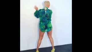 Amber Rose Twerking To A$AP Ferg's "Shabba" (Instagram Video)