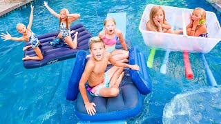 TWINS vs TWINS - LAST twin TO SINK WINS! CHALLENGE!!!