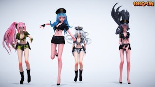[MMD] Resonate (Hibikase)- English ver - Miku, Haku, Luka, Tianyi