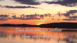 Tänä Iltana Tahtoisin Unohtaa - Taisto Tammi (1964)