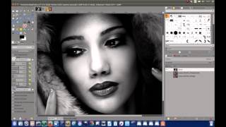 Low Key Effekt mit Gimp und Gmic