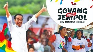 Heboh! JOKOWI Goyang Gas Pol Wong Ndeso