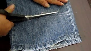 Reducir Largo de Pantalón Jean [Tutorial]