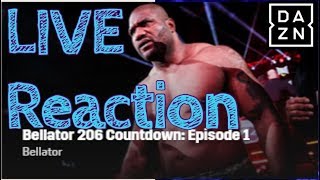 Bellator 206 Countdown Ep1&2 LIVE REACTION #MMABUDZ