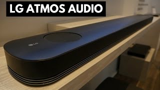 LG Dolby Atmos & Bluetooth Portable Speakers CES 2017