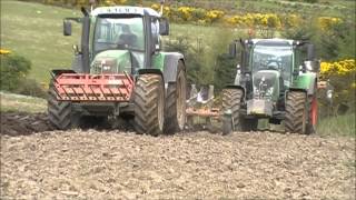 Fendt 720 & 820 Ploughing 2012 Donegal