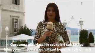 Hazal Kaya Çagatay Ulusoy hakkinda konuşmak istemiyor