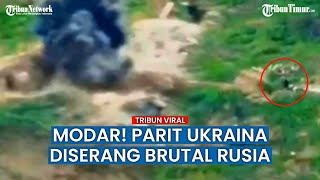 Drone Peledak Rusia Hancurkan Parit Tentara Ukraina di Yuzhnodonetsk