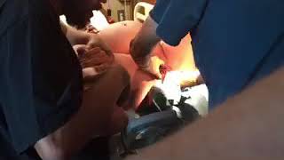 All natural child birth vaginally push no medication 10