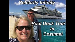 Celebrity Infinity Deck Tour in Cozumel