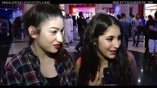 The First Screening of the The MazeRunner - Dubai UAE