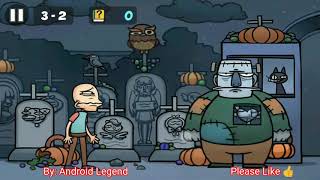 Rage Face Love Level 3-2 Halloween walkthrough Android