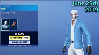 NEW HEIST SKIN | Fortnite Battle Royale (ITEM SHOP)