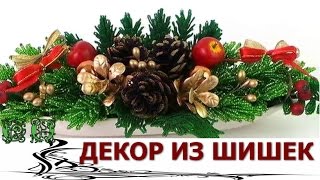 ДЕКОР ИЗ ШИШЕК Творческие Идеи