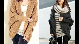 МОДНЫЙ ВЯЗАНЫЙ КАРДИГАН СПИЦАМИ - 2018 / FASHION cardigan SPOKE / FASHION Strickjacke SPOKE