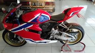 Modifikasi honda tiger model ducati full set