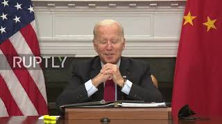 USA/China: Biden tells Xi nations must not 'veer into conflict' at virtual summit
