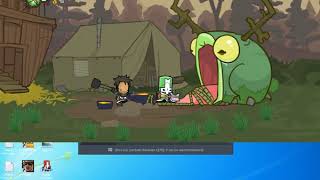 прохождение Castle Crashers начало большего пути маленького кислотного человечка #1ч.
