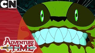 Adventure Time | Taking Down the Cave Monster | Cartoon Network
