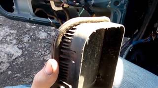 Одна из причин мокрого пола в VOLVO 940, 960, S90, 740, 760 под ногами водителя