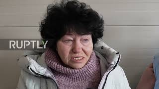 Hungary: Ukrainian refugees continue to arrive at Beregsurany reception center