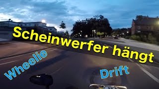 Night Drift / Wenn der Scheinwerfer hängt / Quad-Vlog ToxiQtime