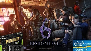 Resident Evil 6  PC GTX 1050 Ti 4GB GDDR5 & Intel i7-3770