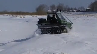 Самодельный гусеничный вездеход.Юкон