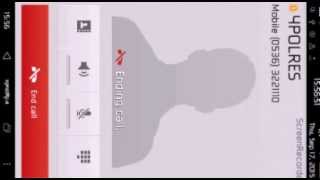 DUAL SIM CALL OPTIONS Xperia C 2305