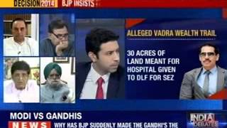 India Debates: Is BJP's attack on Gandhis part of a well though out strategy?