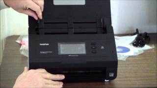 Brother ImageCenter ADS-2500W Scanner - Unboxing & Setup
