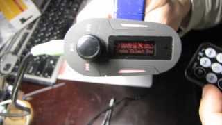 Автомобильный MP3 Player FM modulator обзор