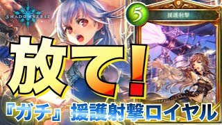 調整を重ねたガチ援護射撃ロイヤル！グラマス帯ランクマッチ！【シャドウバース実況】