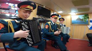 Libertango А Пьяццоллы в исполнении Ансамбля имени А В Александрова на борту АПК «Александр Невски