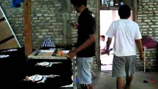 T-Shirt Silk Screen Process