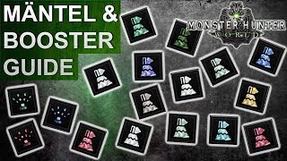 Monster Hunter World: Mantel & Booster Guide (Deutsch/German)