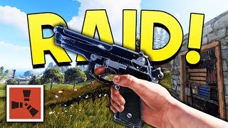 SOLO RAID DEFENCE! - Rust SOLO Gameplay #14
