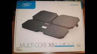 Подставка для ноутбука DEEPCOOL MultiCore X6. Охлаждаем PS4