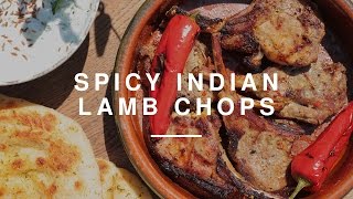 Indian BBQ Lamb Chops w Hersha Patel & DJ BBQ | Wild Dish