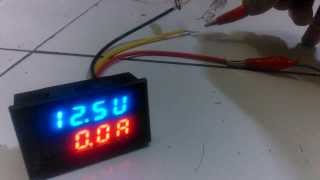 Dual LED Digital Voltmeter Ammeter ( Volt & ampere tester)