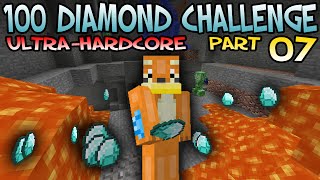 Minecraft 100 Diamond Challenge Ultra-Hardcore, Part 07 [SSP UHC Challenge]