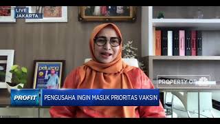 Kadin DKI Harap Dunia Usaha Masuk Prioritas Penerima Vaksin