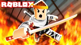 NINJA TRAINING OBBY IN ROBLOX