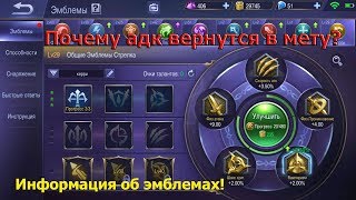Гайд по эмблемам в Mobile Legends.