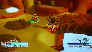 Blast Buckler (4) vs. Wash Zone (5) Skylanders Swap Force Duellmodus